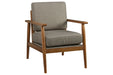 Bevyn Beige Accent Chair - Lara Furniture