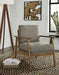 Bevyn Beige Accent Chair - Lara Furniture