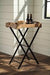 Cadocridge Brown/Black Accent Table - Lara Furniture