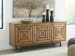 Fair Ridge Warm Brown Accent Cabinet - Lara Furniture