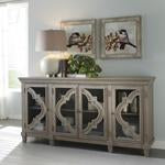 Fossil Ridge Gray Accent Cabinet - Lara Furniture