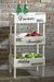 Yulton Antique White Storage Shelf - Lara Furniture