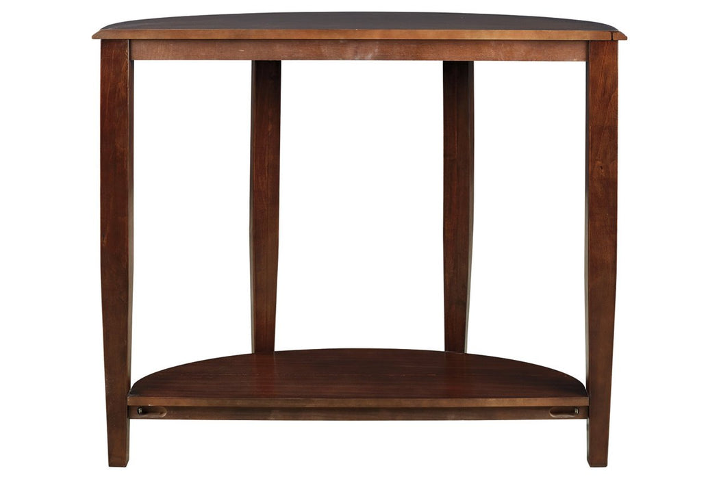 Altonwood Brown Sofa/Console Table - Lara Furniture