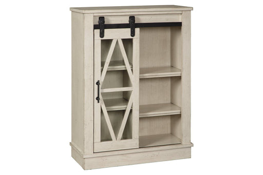 Bronfield White Accent Cabinet - Lara Furniture