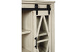 Bronfield White Accent Cabinet - Lara Furniture