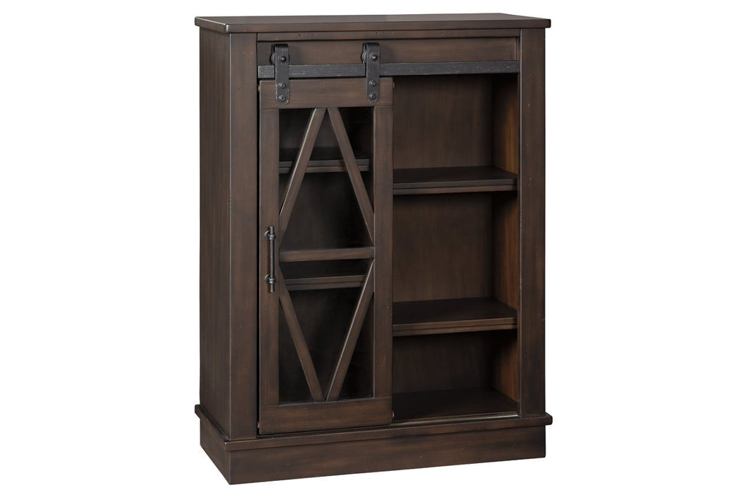 Bronfield Brown Accent Cabinet - Lara Furniture