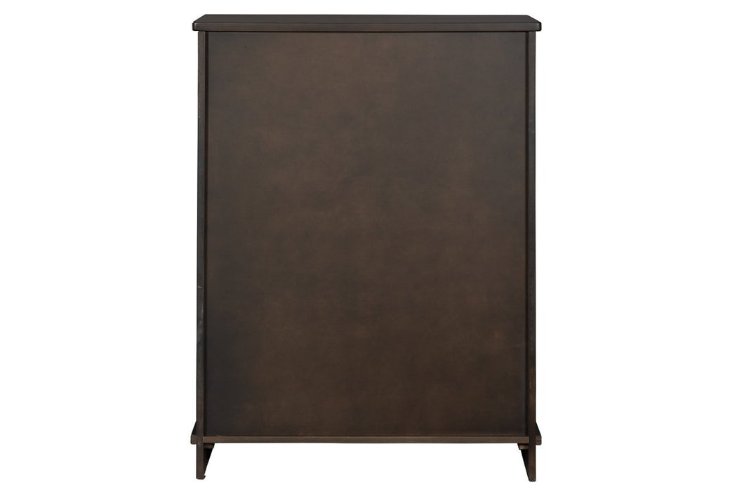 Bronfield Brown Accent Cabinet - Lara Furniture