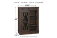 Bronfield Brown Accent Cabinet - Lara Furniture