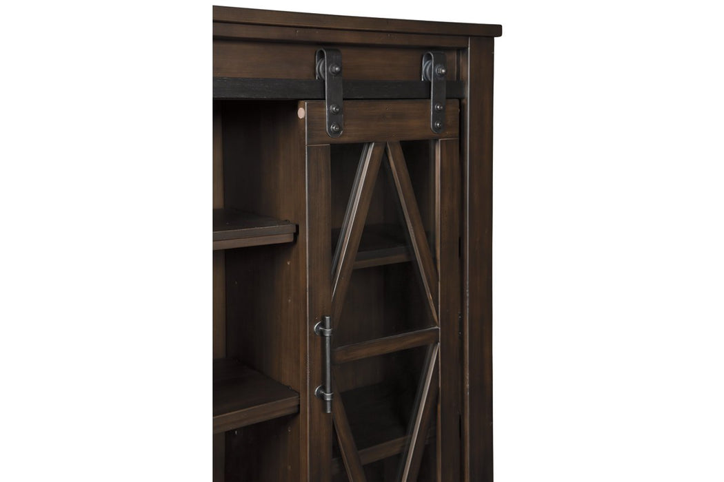 Bronfield Brown Accent Cabinet - Lara Furniture