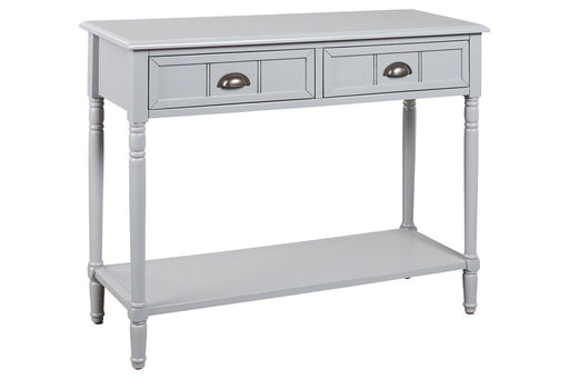 Goverton Gray Sofa/Console Table - Lara Furniture