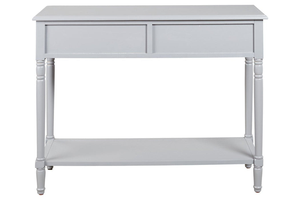 Goverton Gray Sofa/Console Table - Lara Furniture