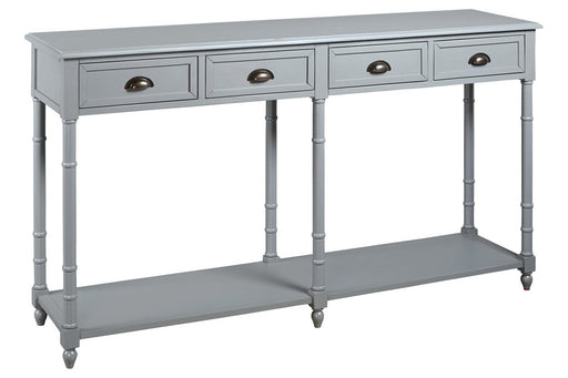 Eirdale Gray Sofa/Console Table - Lara Furniture