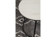 Briarsboro White/Black Accent Table (Set of 2) - lara Furniture