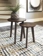 Clydmont Brown Accent Table (Set of 2) - Lara Furniture