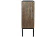 Premridge Antique Gray Bar Cabinet - Lara Furniture