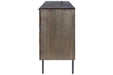 Graydon Gray/Whitewash Accent Cabinet - Lara Furniture