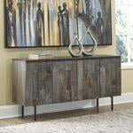 Graydon Gray/Whitewash Accent Cabinet - Lara Furniture