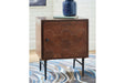 Dorvale Brown Accent Cabinet - Lara Furniture