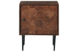 Dorvale Brown Accent Cabinet - Lara Furniture