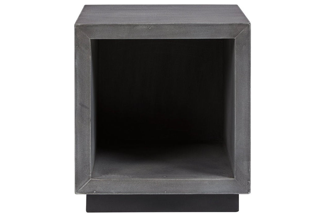 Larkburg Gray Accent Table - Lara Furniture