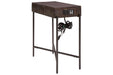 Matler Grayish Brown Accent Table - Lara Furniture