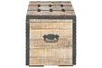 Dartland Whitewash Storage Trunk - Lara Furniture