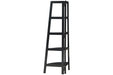 Bernmore Black Corner Shelf - Lara Furniture