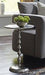 Chaseton Silver Finish Accent Table - Lara Furniture