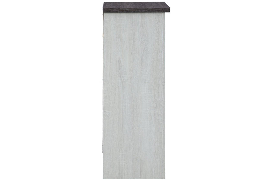 Turnley Antique White Accent Cabinet - Lara Furniture