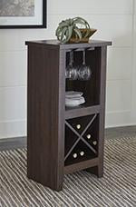 Turnley Brown Accent Cabinet - Lara Furniture