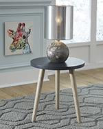Fullersen Blue Accent Table - Lara Furniture