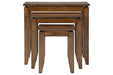 Brentmond Brown Accent Table (Set of 3) - Lara Furniture