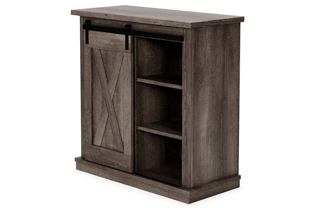 Arlenbury Antique Gray Accent Cabinet - Lara Furniture