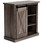 Arlenbury Antique Gray Accent Cabinet - Lara Furniture