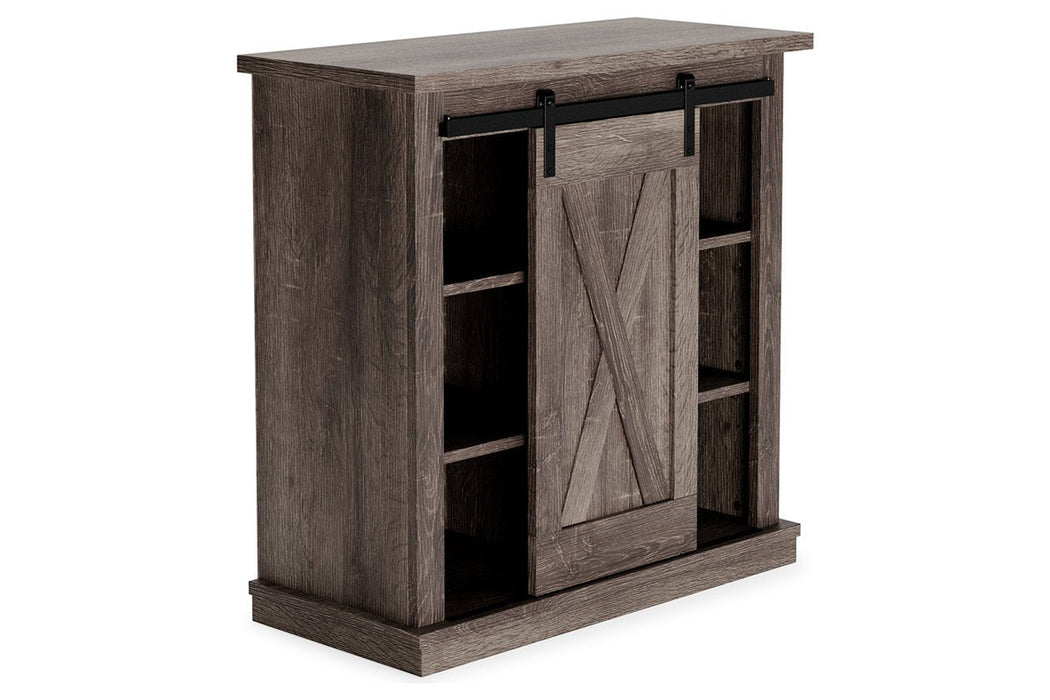 Arlenbury Antique Gray Accent Cabinet - Lara Furniture