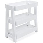 Blariden White Shelf Accent Table - Lara Furniture