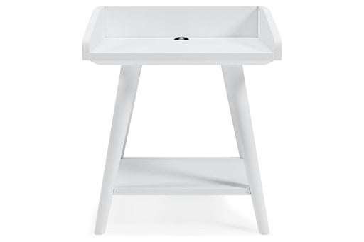 Blariden White Accent Table - Lara Furniture