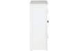 Nalinwood White Accent Cabinet - Lara Furniture