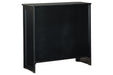 Nalinwood Black Accent Cabinet - Lara Furniture