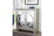 Wyncott Champagne Accent Cabinet - Lara Furniture