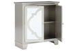 Wyncott Champagne Accent Cabinet - Lara Furniture