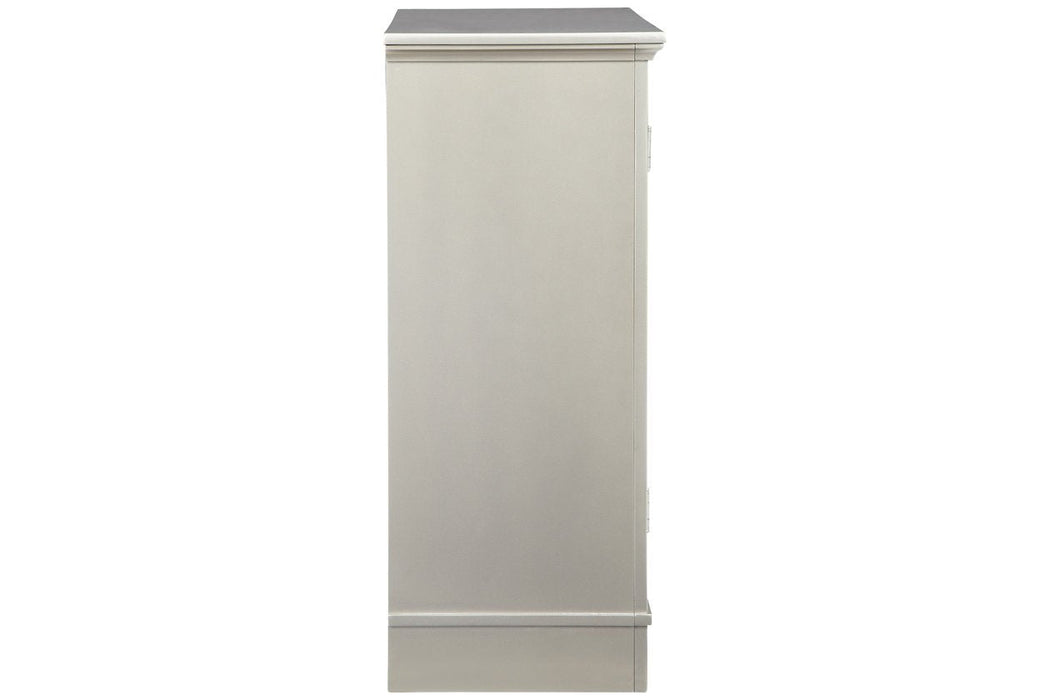 Wyncott Champagne Accent Cabinet - Lara Furniture