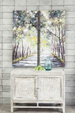 Donagh Green Wall Art (Set of 2) - Lara Furniture