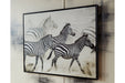 Breeda Black/White Wall Art - Lara Furniture