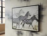 Breeda Black/White Wall Art - Lara Furniture