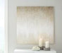 Cristela Taupe Wall Art - Lara Furniture