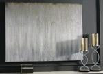 Paytah Silver Finish Wall Art - Lara Furniture