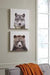 Albert Gray/Brown Wall Art (Set of 2) - Lara Furniture