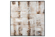 Jovia Tan/Brown Wall Art - Lara Furniture