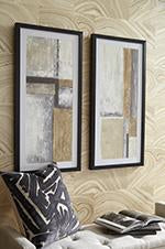 Jaxley Multi Wall Art (Set of 2) - Lara Furniture